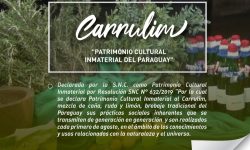 SNC declara Patrimonio Cultural Inmaterial al Carrulim imagen
