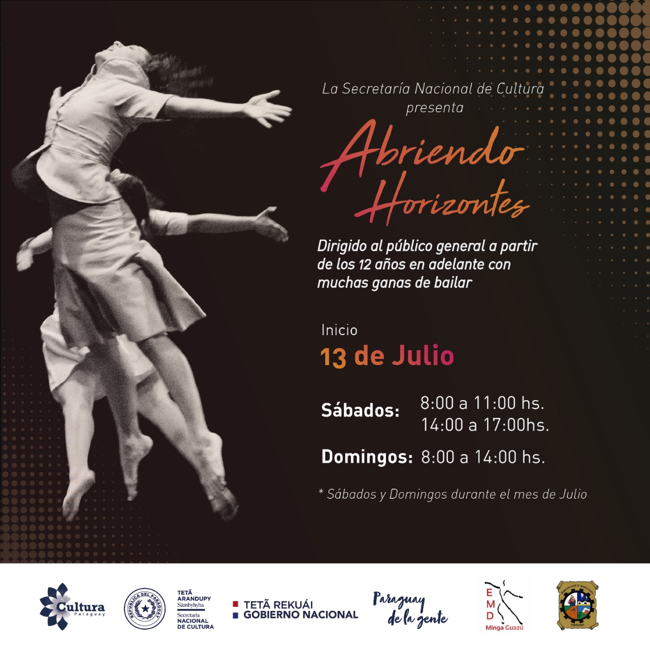 Abriendo Horizontes del Ballet Nacional del Paraguay de la SNC llega a Minga Guazú imagen