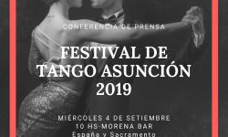 Realizarán Primer Festival Internacional de Tango Asunción 2019 imagen