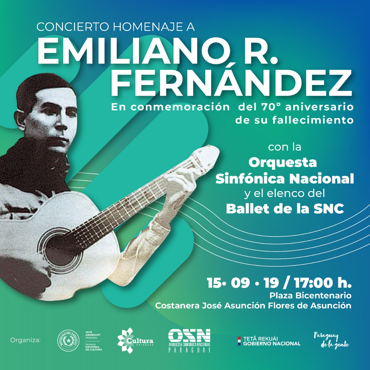 SNC rendirá homenaje a Emiliano R Fernández, el poeta del pueblo imagen