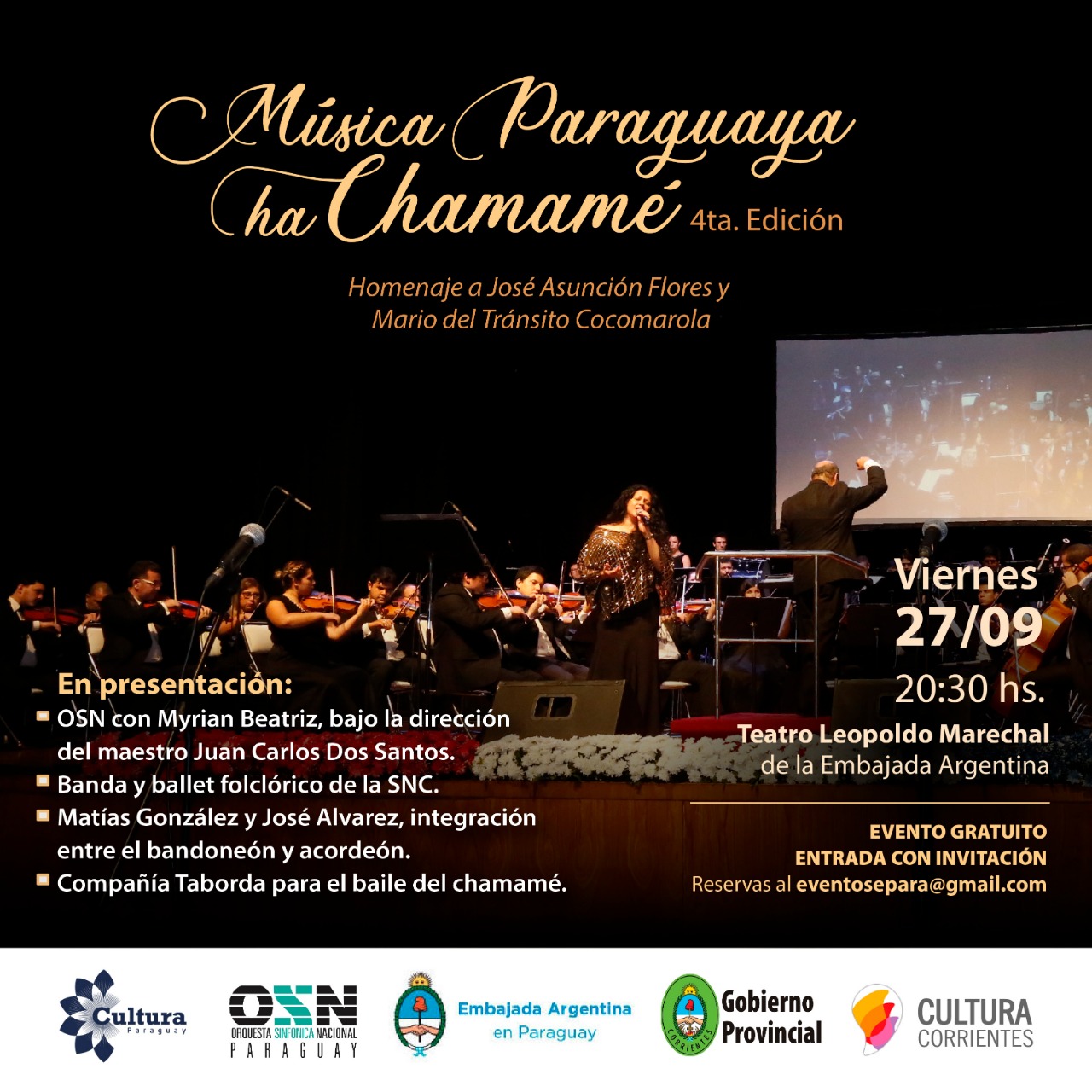 “Música Paraguaya ha Chamamé” llega en su 4ª edición imagen