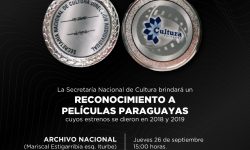 SNC reconocerá a películas paraguayas con estrenos durante el 2018 y 2019 imagen