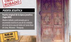 Alerta: roban patrimonio cultural jesuítico de Santa Rosa Misiones imagen