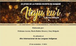 Joyas de la poesía en guaraní se presentarán en el libro “Itaju ku’i” imagen