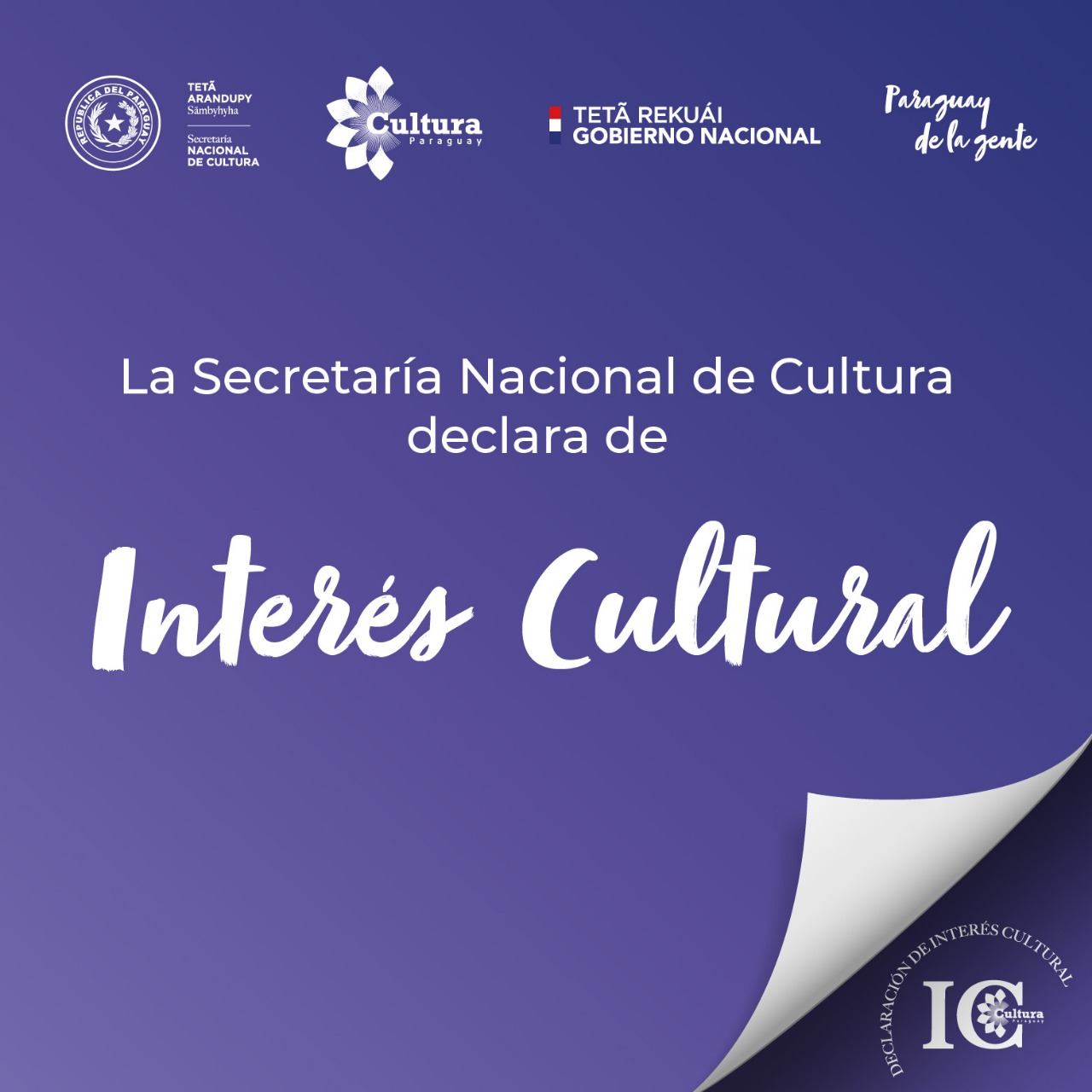 SNC declara de Interés Cultural a varios proyectos imagen