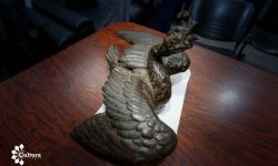 SNC celebra recuperación del ganso de hierro fundido imagen