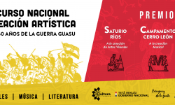Concurso Nacional de Creación Artística por los 150 años de la Guerra Guasu imagen