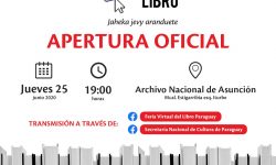 Mañana inicia la primera feria virtual de libros de Paraguay imagen