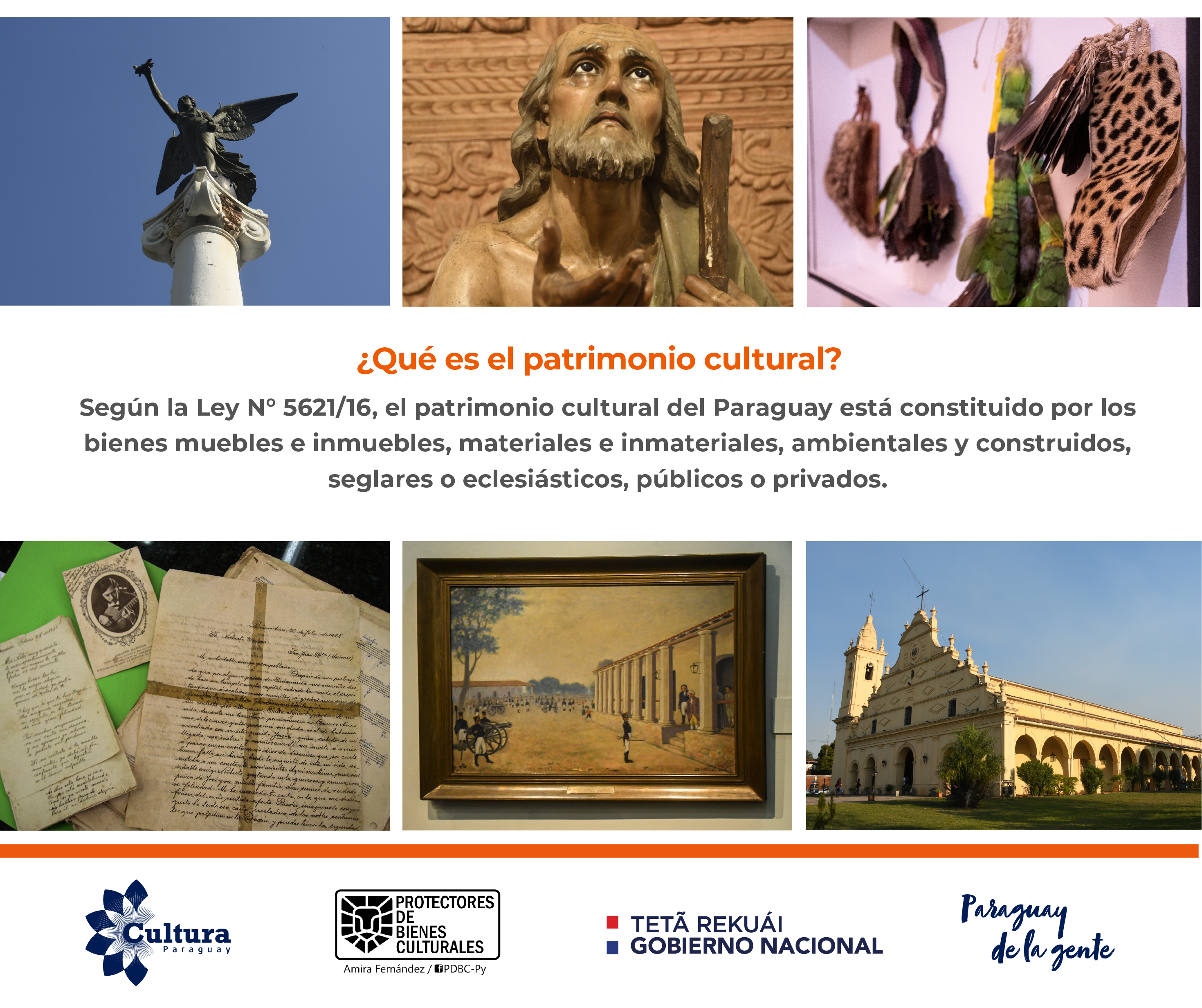 Patrimonios culturales: inicia campaña de concientización sobre cuidado y  prevención de hechos ilícitos | Secretaría Nacional de Cultura