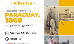 Habilitan Muestra itinerante “Paraguay 1869” en Villarrica imagen