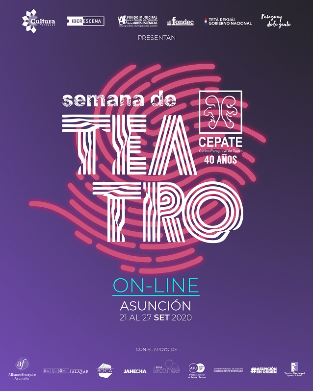 El 21 de setiembre inicia la Semana de Teatro Online 2020 imagen