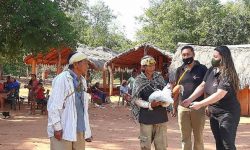 SNC entregó kits de alimentos a la comunidad Avá Guaraní imagen