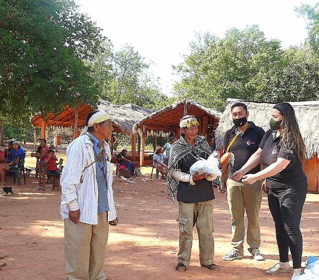 SNC entregó kits de alimentos a la comunidad Avá Guaraní imagen