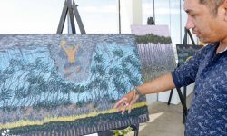 La SNC y Senatur presentan exposición del artista plástico Basybuky “El grito del pantanal” imagen