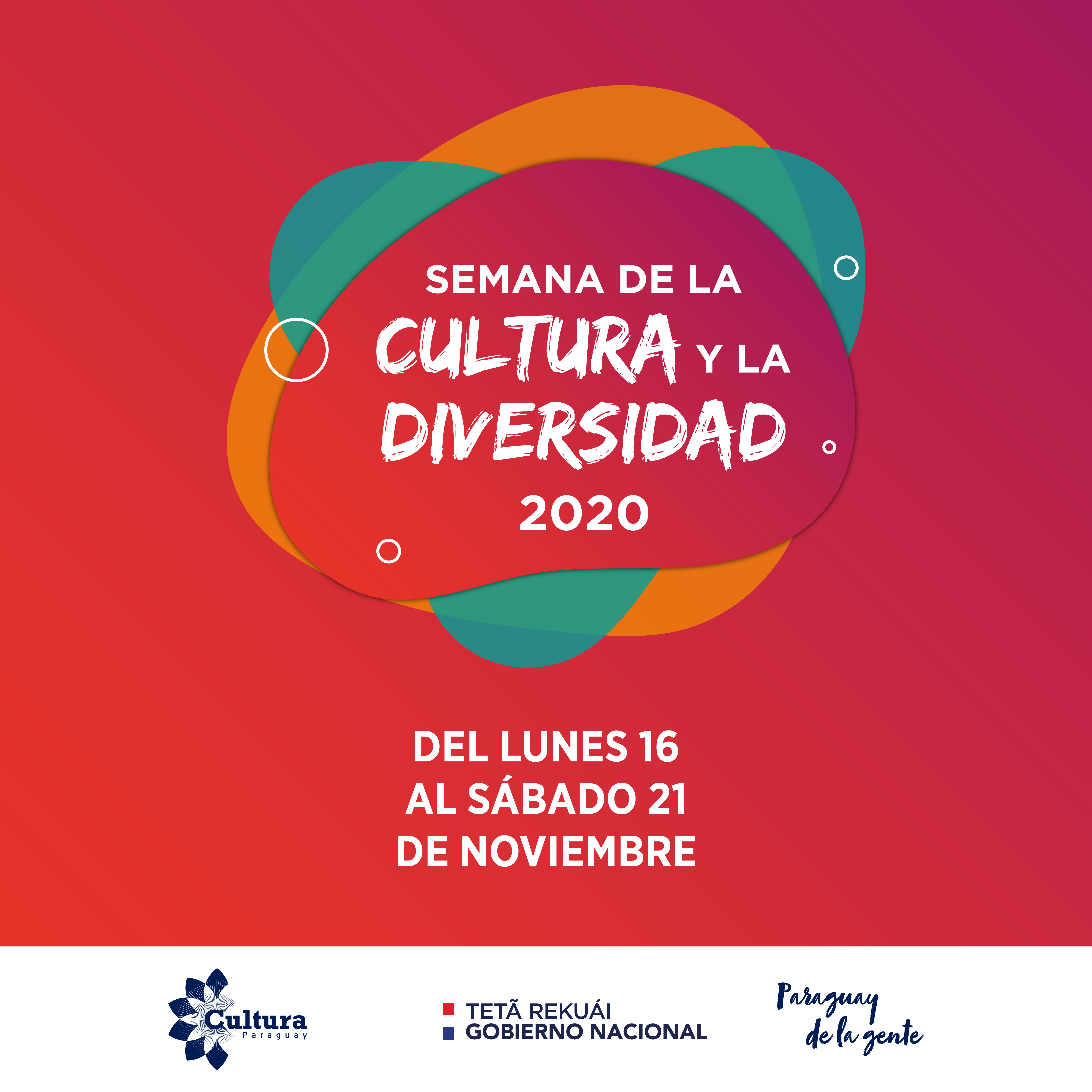 Semana de la Cultura y la Diversidad 2020 inicia este lunes con actividades artísticas y culturales imagen