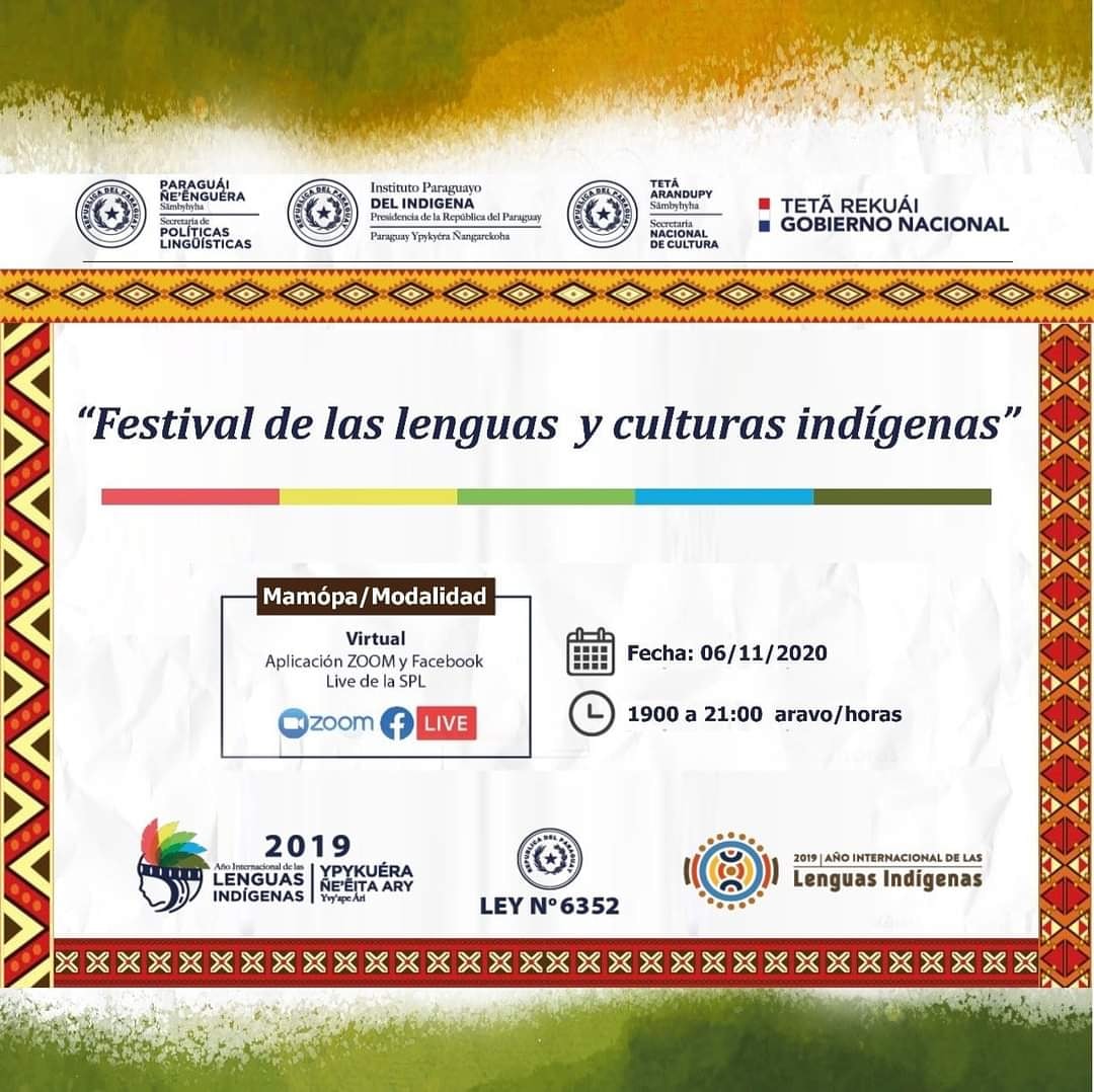 SNC y SPL presentan el Festival de Lenguas y Culturas Indígenas imagen