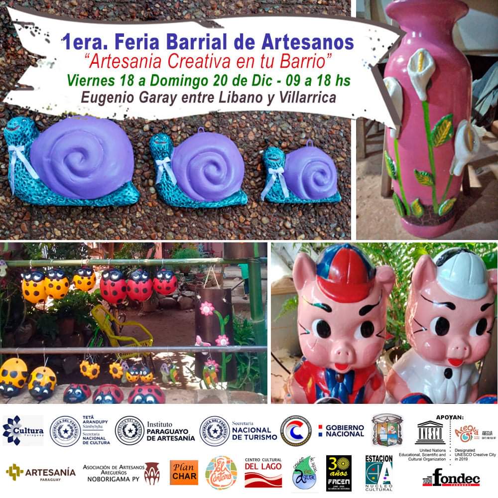 1° Expo Feria Barrial en Areguá se desarrolla este fin de semana imagen