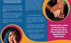 SNC lanzó tríptico sobre la protección y promoción de la Diversidad Cultural imagen