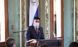 Parque Nacional Vapor Cué: Presidente de la República presidió entrega del título de propiedad a la Armada Paraguaya imagen