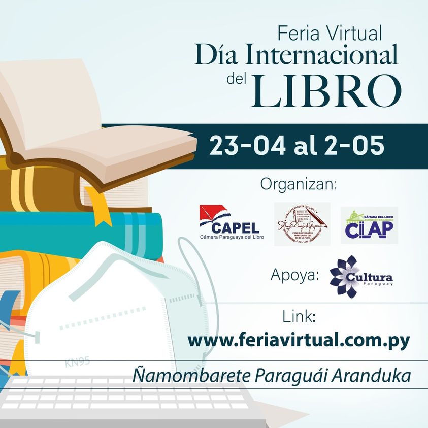 Día Internacional del Libro: panel “El libro paraguayo en tiempos de pandemia” abrirá feria virtual imagen