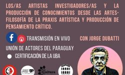 Unión de Actores invita a participar de charla sobre el arte y la filosofía imagen