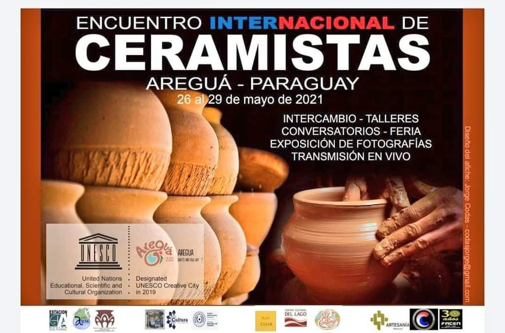 Areguá, Ciudad Creativa, recibe el Encuentro Internacional de Ceramistas imagen