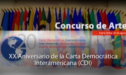 OEA invita a participar de Concurso de Arte para difundir los principios y valores democráticos imagen