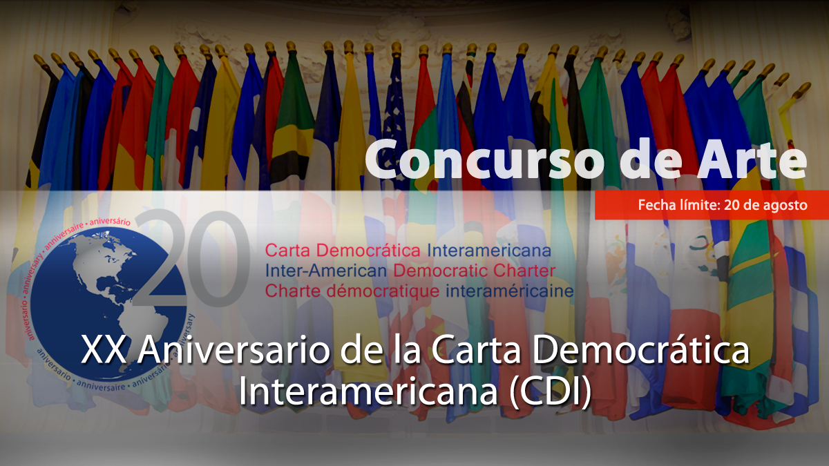OEA invita a participar de Concurso de Arte para difundir los principios y valores democráticos imagen