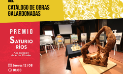 Mañana se presenta el Catálogo de obras galardonadas del Premio Saturio Ríos a las Artes Visuales imagen
