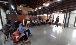 En Piribebuy, SNC e IPA realizaron taller en el marco de la candidatura del poncho para’i de 60 listas como Patrimonio Cultural Inmaterial ante la UNESCO imagen
