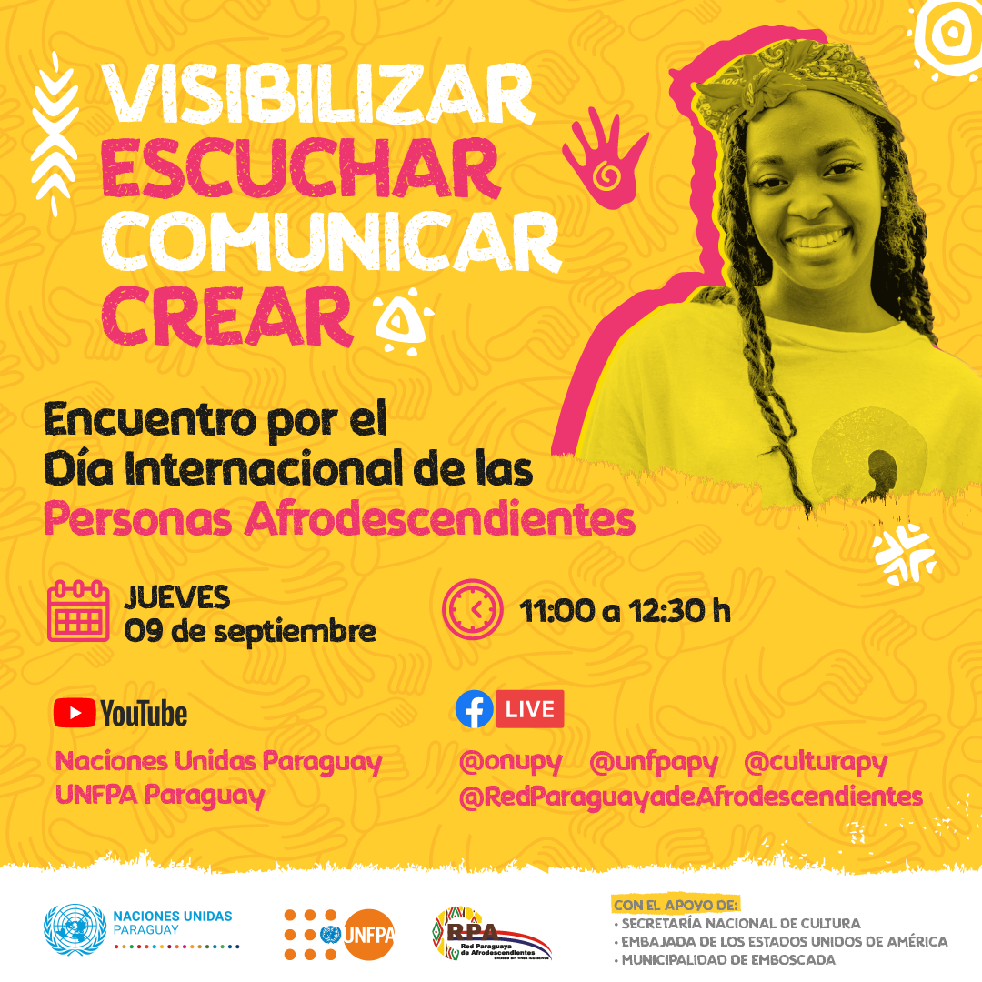 Afrodescendientes del Paraguay celebran  Día Internacional de las Personas Afrodescendientes imagen