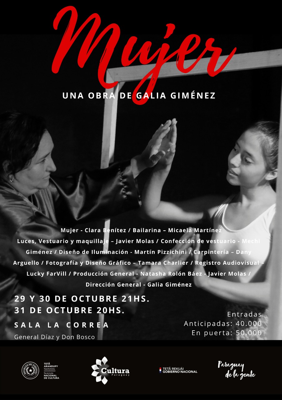 Este mes estrenan la obra teatral «Mujer», adjudicada con los Fondos de Cultura imagen