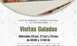 Sitio de Memoria 1A – Ycuá Bolaños: invitan a participar de visita guiada y otras actividades imagen