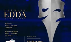 Este viernes se realizará la tercera edición de los Premios Edda de los Ríos al Teatro imagen