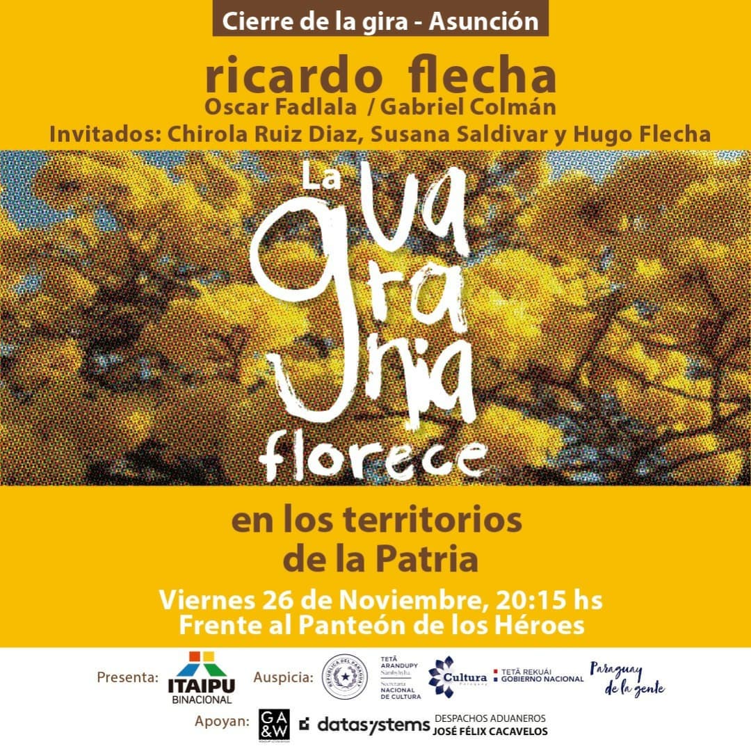 «La Guarania florece en los territorios de la patria» cierra su gira nacional en el Panteón Nacional de los Héroes imagen