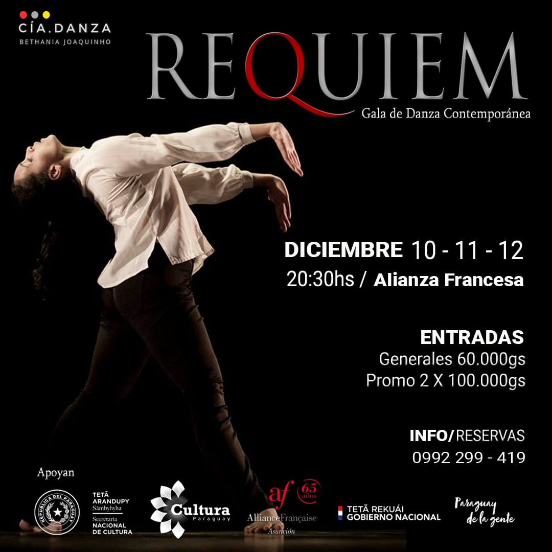 La CÍA.DANZA Bethania Joaquinho presenta Requiem – Gala de Danza Contemporánea imagen