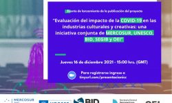 Presentarán informe «Evaluación del impacto de la COVID-19 en las industrias culturales y creativas» imagen