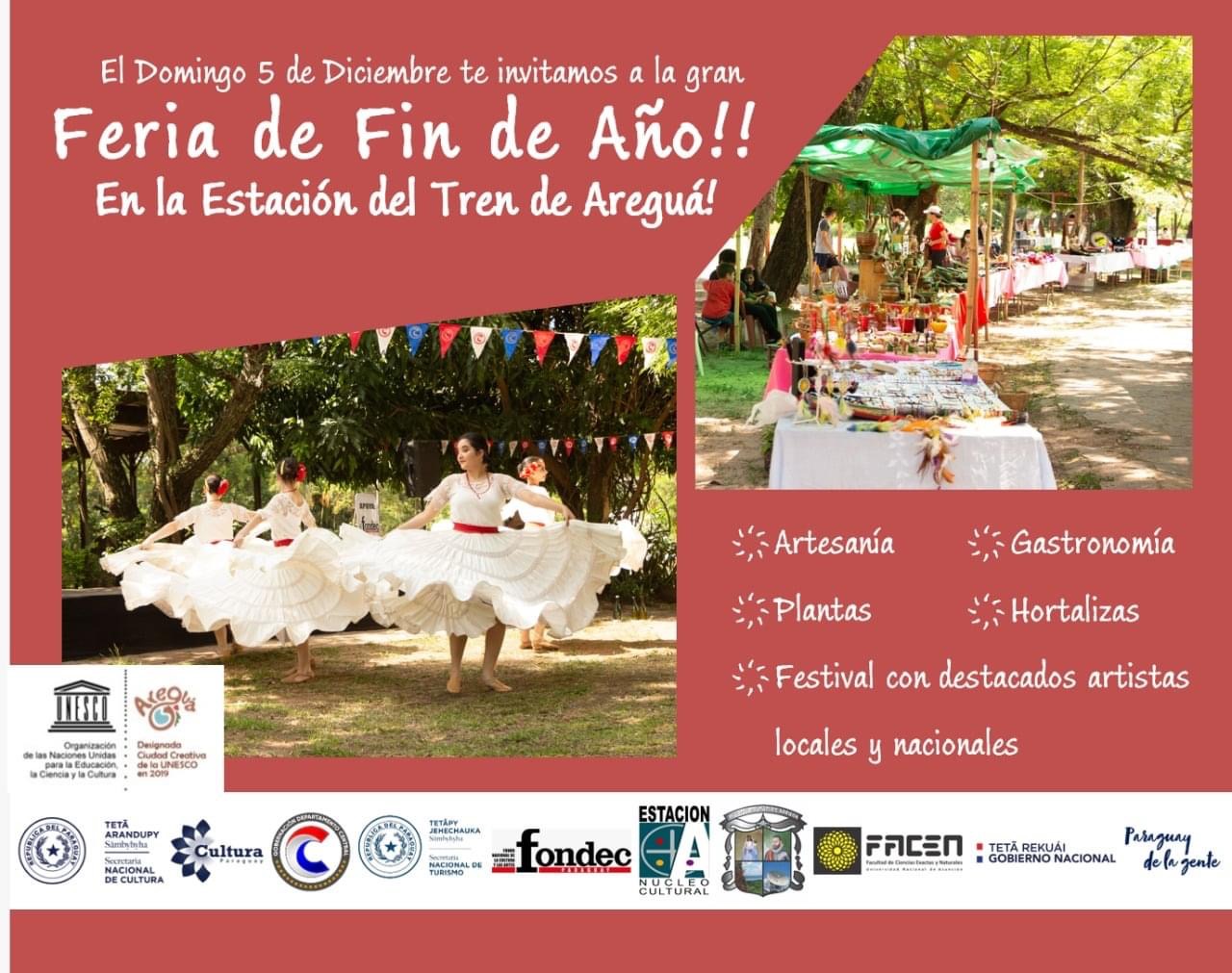 Areguá Ciudad Creativa despide el 2021 con “Feria y Festival de fin de año” en la Estación de tren imagen