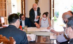 La SNC, el Arzobispado y la Municipalidad de Asunción coordinan trabajos en la capital imagen