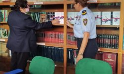 La SNC realizó visita técnica a la biblioteca de la Academia Nacional de Policías imagen