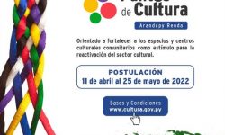 Postulación al programa Puntos de Cultura abierta hasta el 25 de mayo imagen