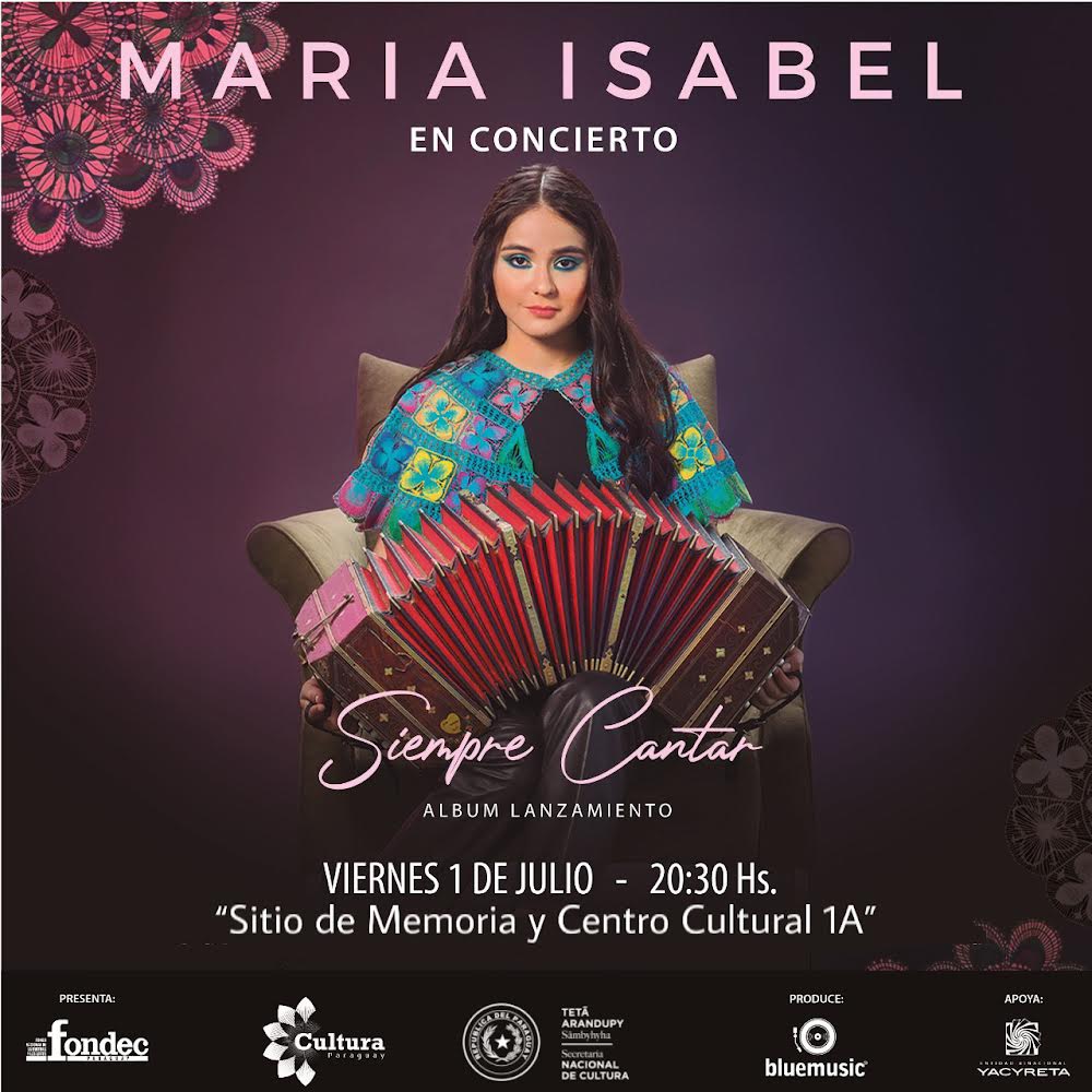 La bandoneonista María Isabel Vera lanza su material discográfico Siempre cantar con un concierto gratuito imagen