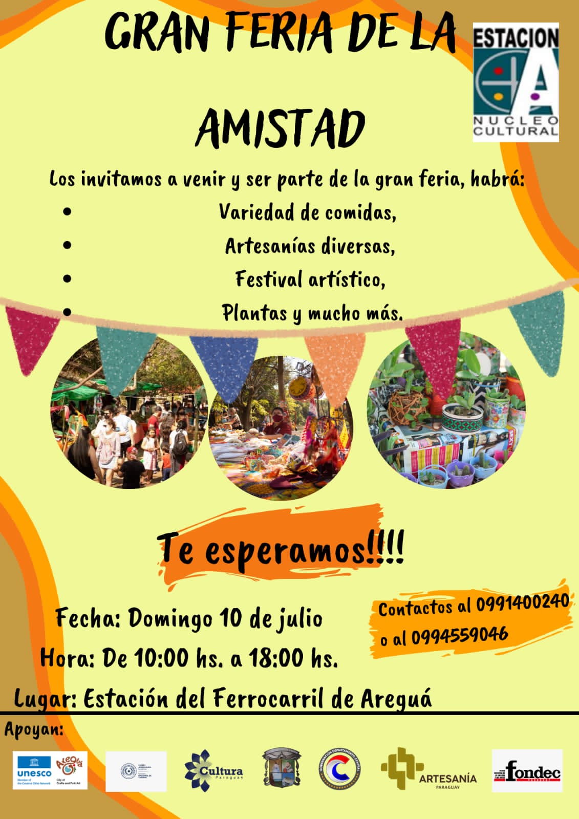 Con “Feria de la amistad” inicia programa anual de eventos  culturales en Areguá imagen