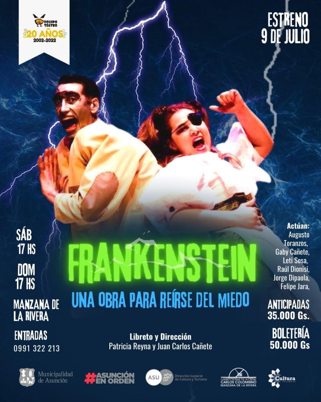 Equipo Teatro presenta Frankenstein, versión libre de la novela de Mary Shelley imagen