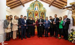 Obras de restauración y puesta en valor de iglesia franciscana San Lorenzo Mártir de Altos fueron inauguradas oficialmente imagen
