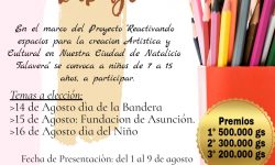 En Natalicio Talavera inician convocatoria para un Concurso de Dibujo infantil con apoyo de la SNC imagen