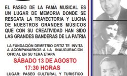 Fondos de Cultura 2022: trayectoria de grandes músicos paraguayos se rescata en Paseo de la Fama Musical imagen
