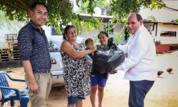 La SNC hizo entrega de kits de alimentos a comunidad indígena Cerro Poty imagen