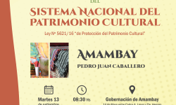 SNC llegará a los departamentos de Amambay y Concepción para implementación del Sistema Nacional del Patrimonio Cultural imagen