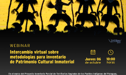 En octubre se realizará webinar “Intercambio virtual sobre metodologías para inventario de Patrimonio Cultural Inmaterial” imagen